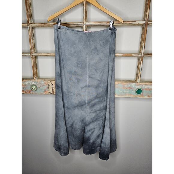 The Gauzeway Grey Washed Midi Skirt Ladies size 1= small/ medium - Picture 1 of 8